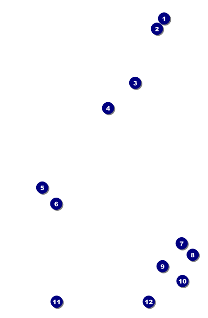 French Drink Ticket Front Field Markers