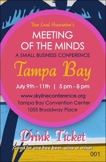 Tampa Bay Drink Ticket