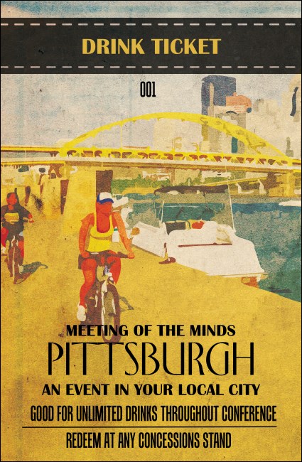 Pittsburgh 2 Drink Ticket