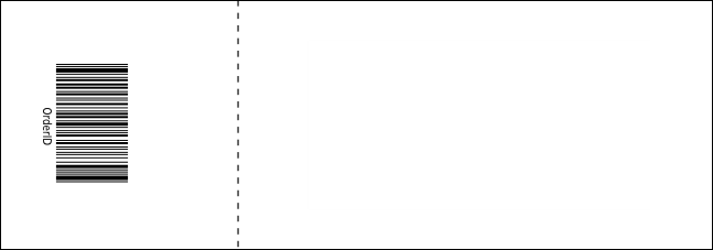 Movie Strip Raffle Ticket Product Back