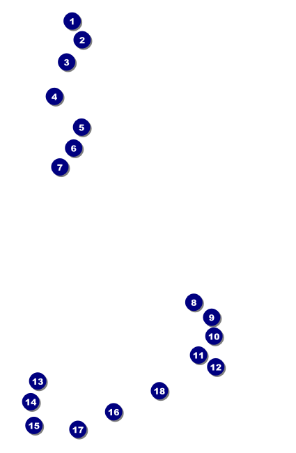 Spaceship Drink Ticket Front Field Markers