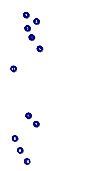 Run for a Cause (Yellow) VIP Event Badge Small Front Field Markers