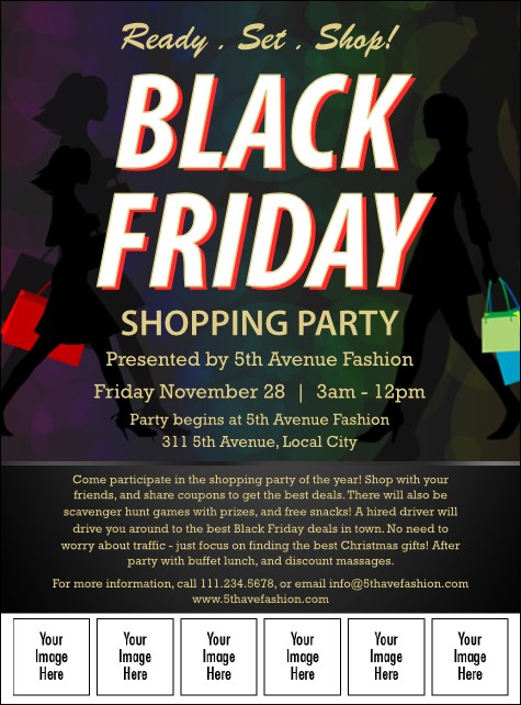 Black Friday Image Flyer Product Front