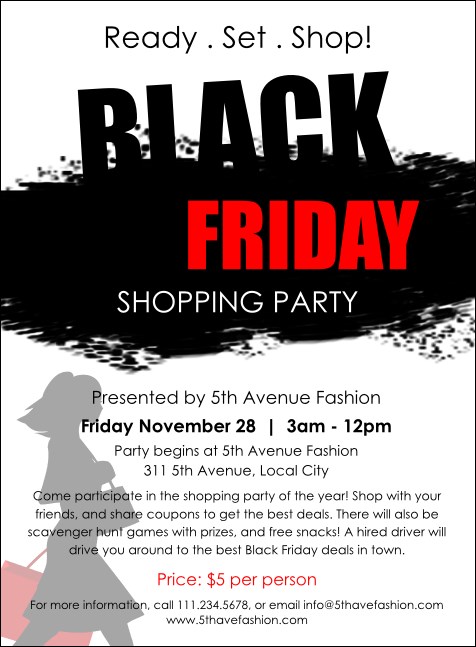 Black Friday Invitation