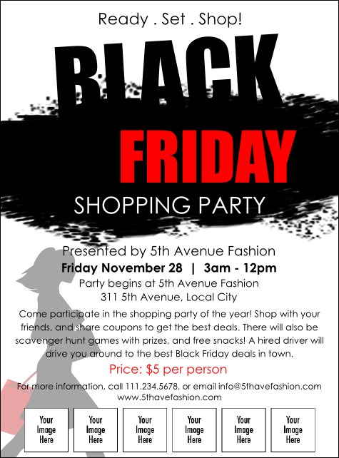 Black Friday 2016 Image Flyer Product Front