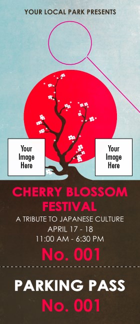 Cherry Blossom Hang Tag