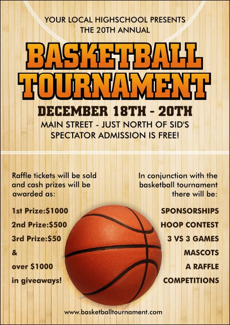 Basketball Court  Postcard Mailer