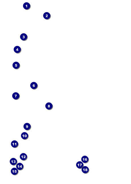 Retro Chalkboard Postcard Mailer Front Field Markers
