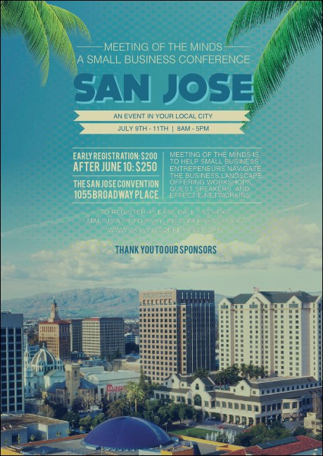 San Jose  Postcard Mailer