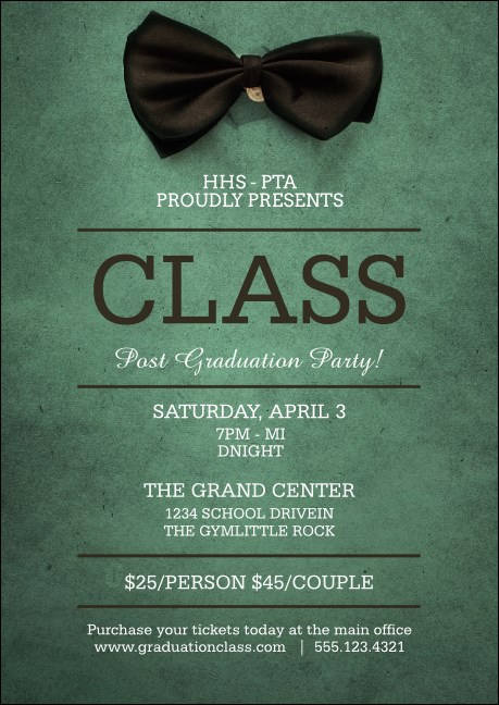 Bow Tie Postcard Mailer Product Front