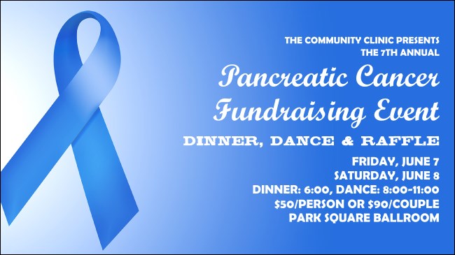 Blue Ribbon Facebook Event Cover