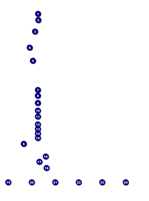 Old Fashioned Woodcut Flyer Front Field Markers