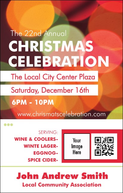 Holiday Lights VIP Event Badge Medium VIP Event Badge Medium Product Front