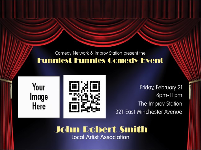 Stand Up Comedy Economy Event Badge