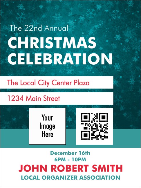 Holiday Snowflake Economy Event Badge