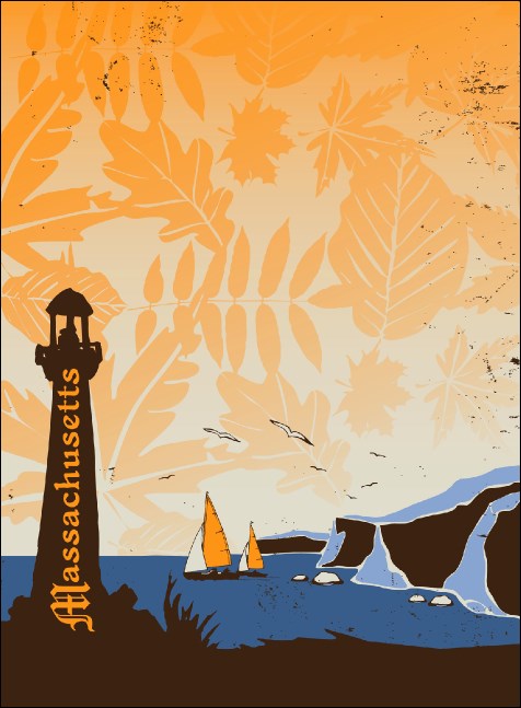 Massachusetts Invitation Product Front