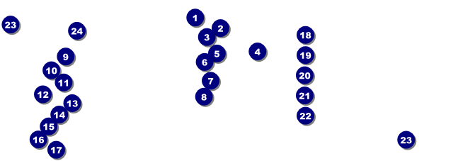 Hockey Badge Red Raffle Ticket Front Field Markers