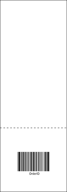 Cheerleading Jump Raffle Ticket Product Back