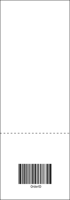Bowling League Raffle Ticket Product Back