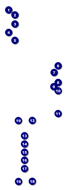 Gymnastics Raffle Ticket Front Field Markers