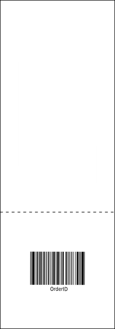 Pancake Breakfast Raffle Ticket Product Back