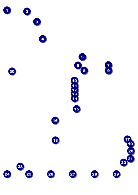 Class Reunion Mascot Blue Club Flyer Front Field Markers